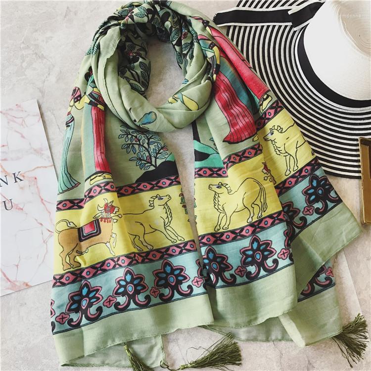 Scarves 2022 Banyan Tree And Women Print Tassel Scarf Vintage Animal Shawl Hijab Wholesale 10pcs/LOT
Scarves 2022 Banyan Tree And Women Print Tassel Scarf Vintage Animal Shawl Hijab Wholesale 10pcs/LOT