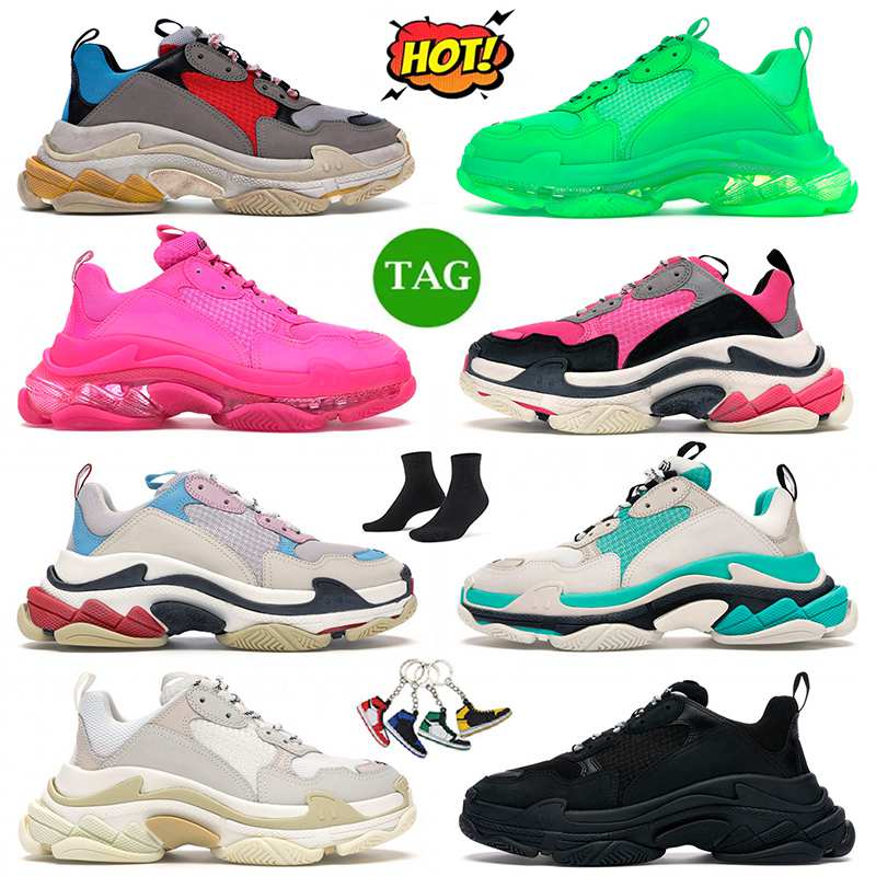 Triple S Paris 17 FW Men Shoes Luxury Designer Women Triple White Black Crystal Bottom Platform Sneakers Trainers 17FW Leather Suede Dad Shoe Big Size US 11, A16 36-45 (6)
Triple S Paris 17 FW Men Shoes Luxury Designer Women Triple White Black Crystal Bottom Platform Sneakers Trainers 17FW Leather Suede Dad Shoe Big Size US 11, A16 36-45 (6)
