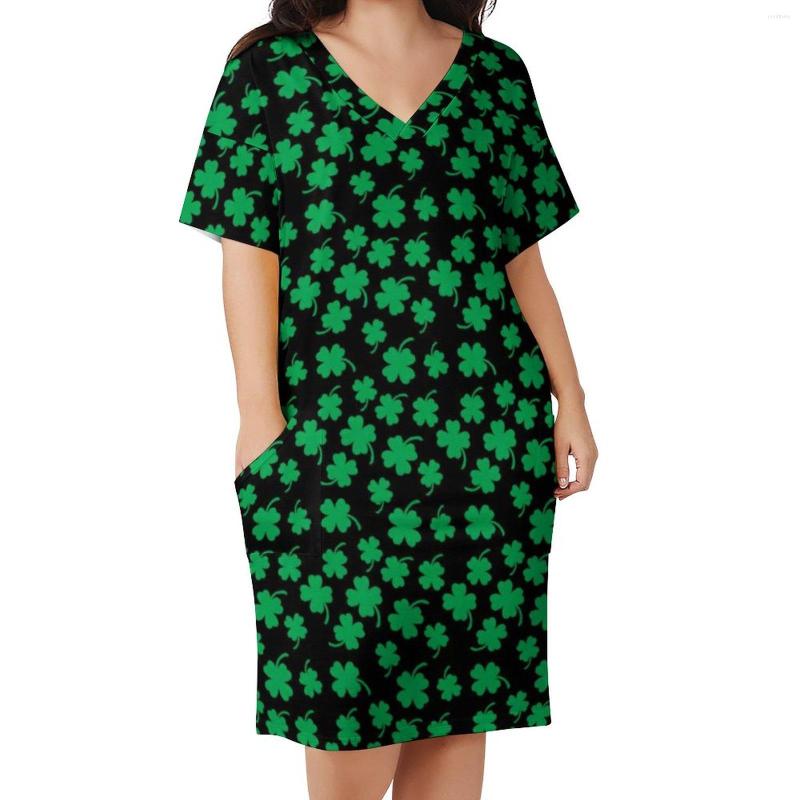 Plus Size Dresses St Patrick's Day Dress Cute Irish Shamrock Street Style Casual Female Summer V Neck Kawaii Birthday Gift, Style-17
Plus Size Dresses St Patrick's Day Dress Cute Irish Shamrock Street Style Casual Female Summer V Neck Kawaii Birthday Gift, Style-17