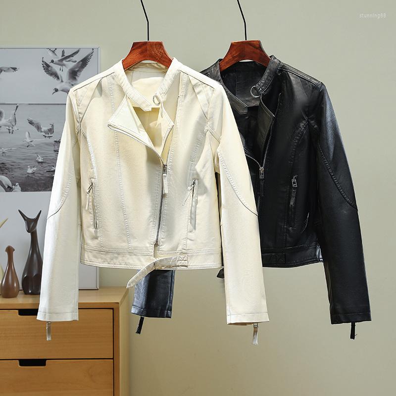 Women' Leather 2023 Autumn Korean Chic Fashion Faux Jacket Women Casual PU Loose Motorcycle Jackets Female Streetwear Oversize Coat, Beige
Women' Leather 2023 Autumn Korean Chic Fashion Faux Jacket Women Casual PU Loose Motorcycle Jackets Female Streetwear Oversize Coat, Beige