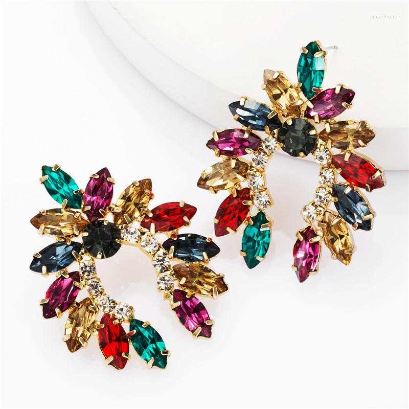 Stud Earrings Shining Rhinestone Geometric Women Colorful Rainbow Glass Resin Metal Piercing Earring Christmas Gift
Stud Earrings Shining Rhinestone Geometric Women Colorful Rainbow Glass Resin Metal Piercing Earring Christmas Gift