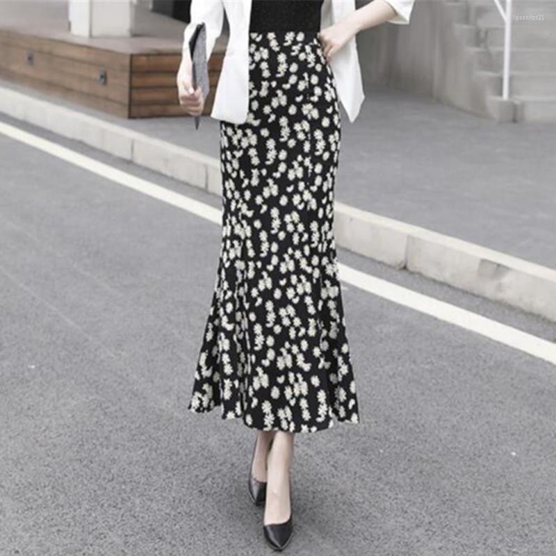 Skirts Floral Skirt Women Summer OL Work Chiffon High Waist Fishtail Long Female Jupe Party Maxi 2022, Midi skirt
Skirts Floral Skirt Women Summer OL Work Chiffon High Waist Fishtail Long Female Jupe Party Maxi 2022, Midi skirt
