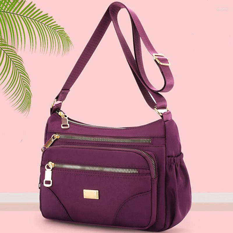 Evening Bags Fashion Women Shoulder Messenger Bag Nylon Lightweight Zipper Package Travel Solid Color Crossbody 2022, Black
Evening Bags Fashion Women Shoulder Messenger Bag Nylon Lightweight Zipper Package Travel Solid Color Crossbody 2022, Black