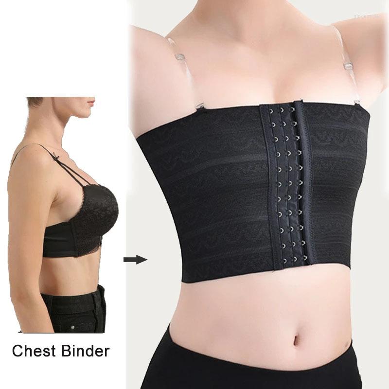 Belts Chest Binder Tomboy Underwear Ftm Trans Poitrine Lesbiana For Girl Transgedner Lesbian Transgenero Transexual Bra, Black
Belts Chest Binder Tomboy Underwear Ftm Trans Poitrine Lesbiana For Girl Transgedner Lesbian Transgenero Transexual Bra, Black