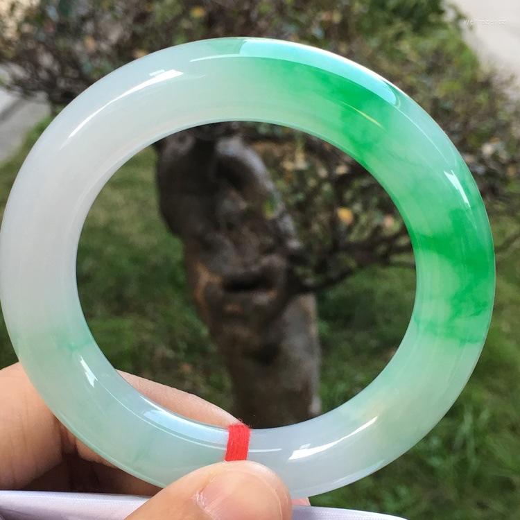 Bangle Send Certificate Real Burma Green Jade Women Healing Jewelry Myanmar Grade A Jadeite Bangles Emerald Amulet Bracelets
Bangle Send Certificate Real Burma Green Jade Women Healing Jewelry Myanmar Grade A Jadeite Bangles Emerald Amulet Bracelets