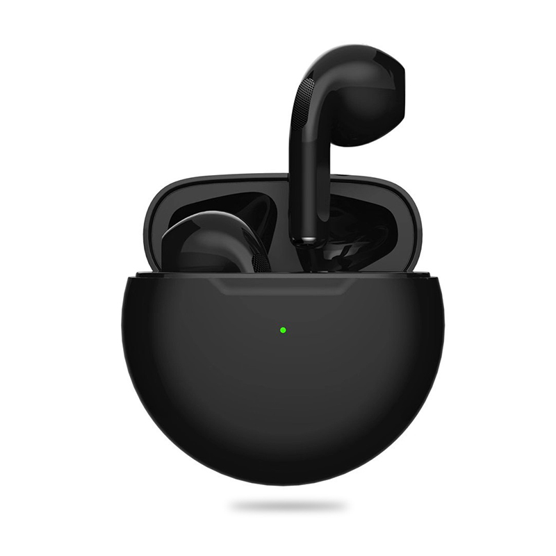 Sports Earphones TWS Air Pro 6 Wireless Stereo Earbud Waterproof Mini In Ear Headphone Headset Fit For Phones