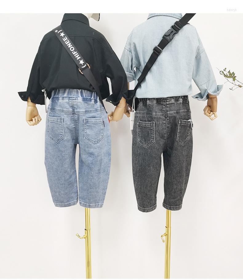 Jeans 2022 Spring Children's Trousers Denim Pants Baby Boys And Girls Korean Kids Casual Cowboy, Black
Jeans 2022 Spring Children's Trousers Denim Pants Baby Boys And Girls Korean Kids Casual Cowboy, Black