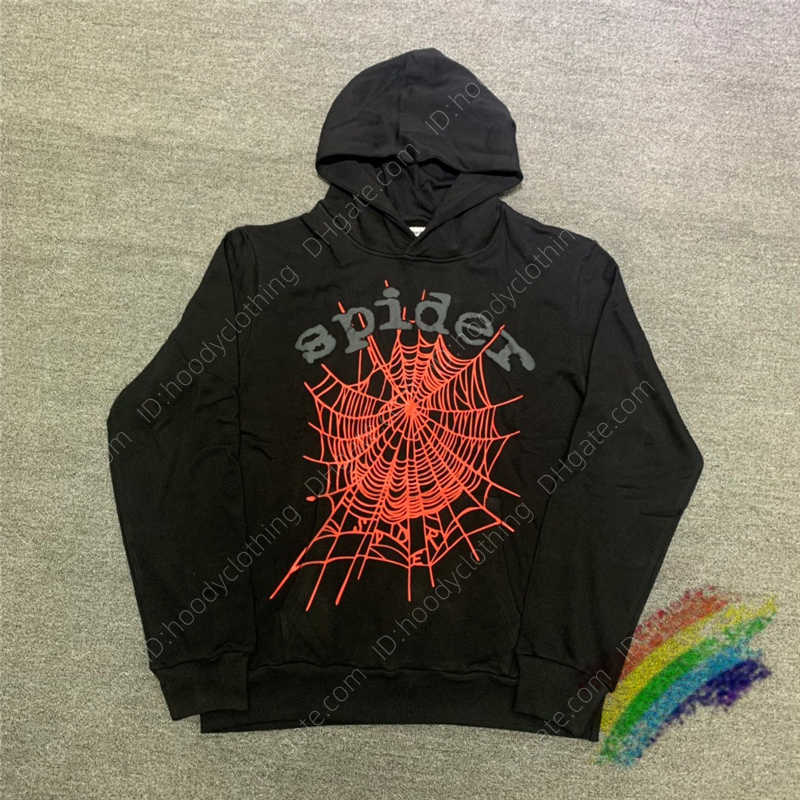 Warm hoodie Black Sp5der 555555 Men Women 22fw Red Puff Print World Wide Spider Hoodie Young Thug Pullover, 14
Warm hoodie Black Sp5der 555555 Men Women 22fw Red Puff Print World Wide Spider Hoodie Young Thug Pullover, 14