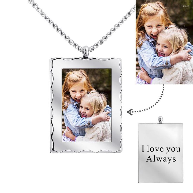 Pendant Necklaces Stainless Steel Personalized Name Custom Letter Po Necklace Heart Shape Women Men Customized Jewelry Mothers' Day
Pendant Necklaces Stainless Steel Personalized Name Custom Letter Po Necklace Heart Shape Women Men Customized Jewelry Mothers' Day