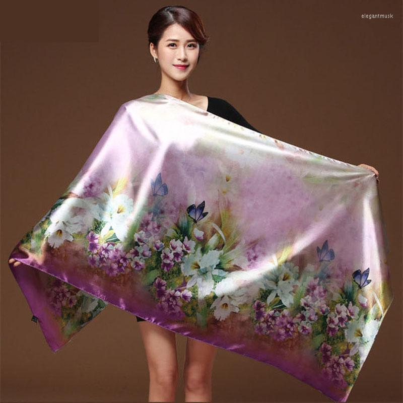 Scarves Hangzhou Silk Ladies All-Match Shawl Women Double Sided Printing Oversized Silky Satin Travel Scarf Shawls Long Wraps
Scarves Hangzhou Silk Ladies All-Match Shawl Women Double Sided Printing Oversized Silky Satin Travel Scarf Shawls Long Wraps