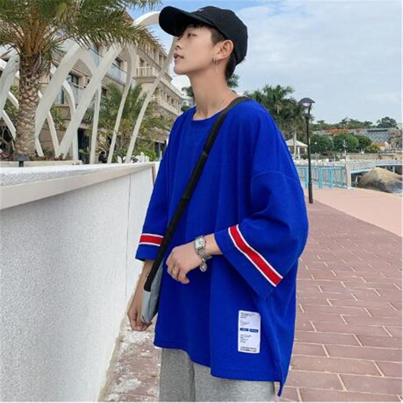 Men's T Shirts Summer Men Loose T-shirt Harajuku 2022 Hip Hop Casual Tshirts Male Korean Oversize Vintage Tees Plus Size S-2XL, Blue
Men's T Shirts Summer Men Loose T-shirt Harajuku 2022 Hip Hop Casual Tshirts Male Korean Oversize Vintage Tees Plus Size S-2XL, Blue