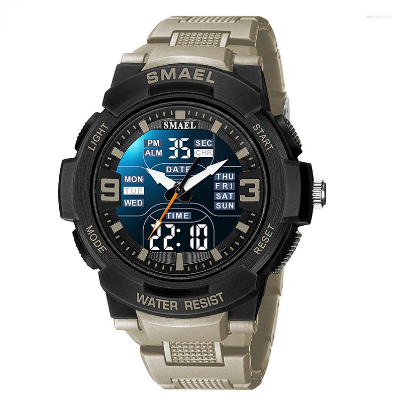 Wristwatches 2022 Men Military Watch Fashion Watches Quartz Wristwatch 50m Waterproof Sports Digital 1912 Army, Gold
Wristwatches 2022 Men Military Watch Fashion Watches Quartz Wristwatch 50m Waterproof Sports Digital 1912 Army, Gold