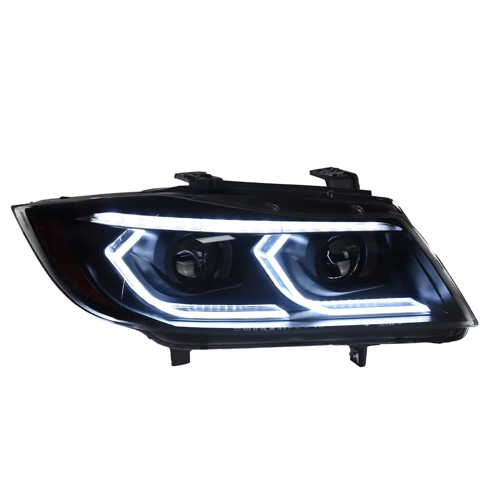 Car Styling Front Lamp for BMW E90 Headlights 2005-2012 320i 318i 323i 325i E90 Headlight DRL Hid Bi Xenon Beam Accessories