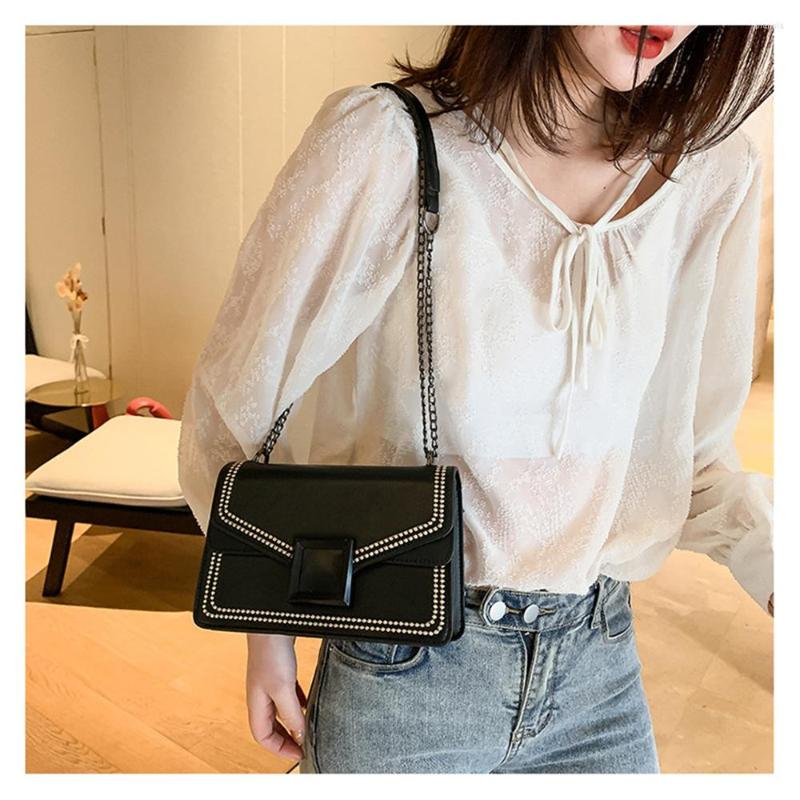Evening Bags Designer Women Shoulder PU Leaather Handbags Female Chains Crossbody Bag Femme Massage, As shown
Evening Bags Designer Women Shoulder PU Leaather Handbags Female Chains Crossbody Bag Femme Massage, As shown