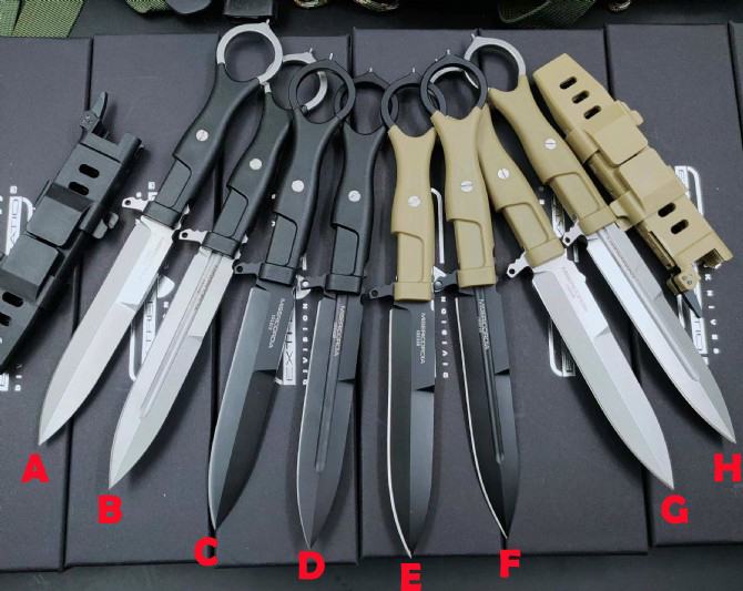 MISERICORDIA Tactical Fixed Knife 4.56" N690 Blade 4.72" Nylon fiberglass Handle Camping Outdoor Knives 
MISERICORDIA Tactical Fixed Knife 4.56" N690 Blade 4.72" Nylon fiberglass Handle Camping Outdoor Knives