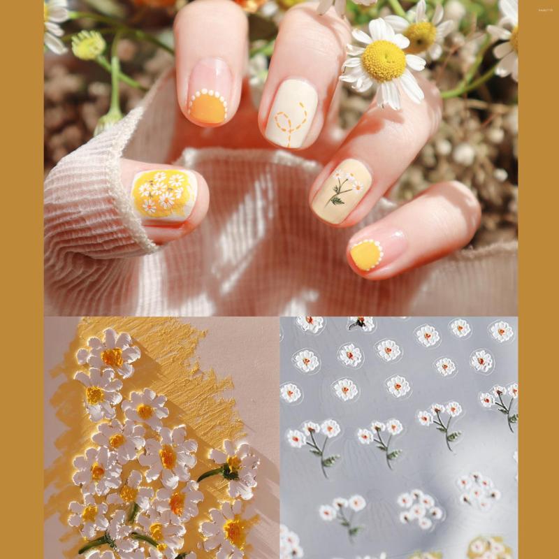 Nail Stickers Summer 5D Daisy Flowers Soft Embossed Reliefs Adhesive Art 3D Decals Decorations Wholesale Drop, Mp1082ts576
Nail Stickers Summer 5D Daisy Flowers Soft Embossed Reliefs Adhesive Art 3D Decals Decorations Wholesale Drop, Mp1082ts576