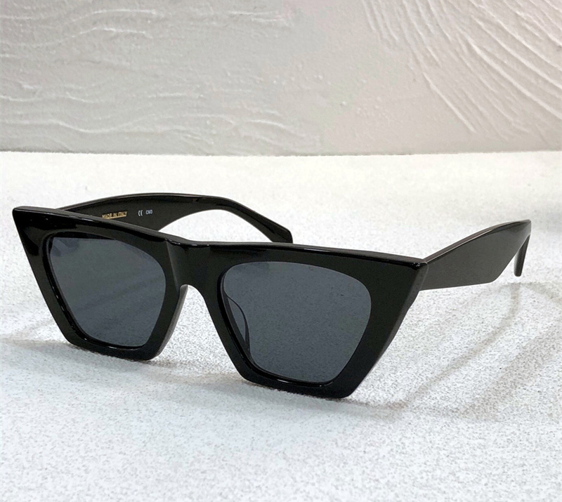 Fashion classic designer 41468 sunglasses for women vintage charming cat eye frame sun glasses summer trend versatile style Anti-Ultraviolet come with case