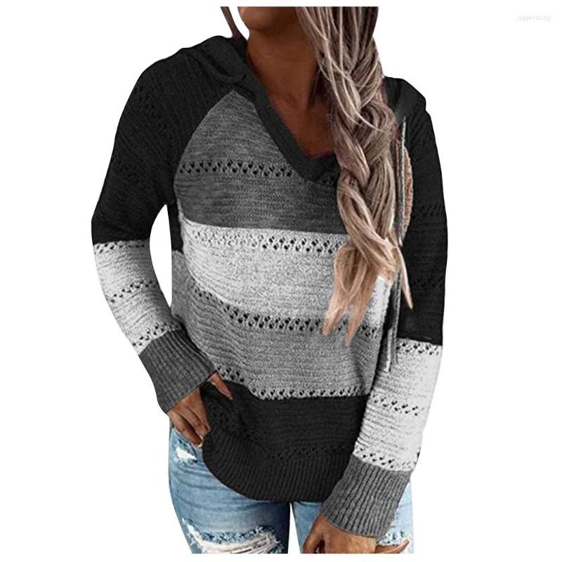 Women's Polos Fashion Women Casual Patchwork V-Neck Long Sleeves Hooded Sweater Blouse Tops Striped Pullover Jumpers 2022, Sky blue
Women's Polos Fashion Women Casual Patchwork V-Neck Long Sleeves Hooded Sweater Blouse Tops Striped Pullover Jumpers 2022, Sky blue