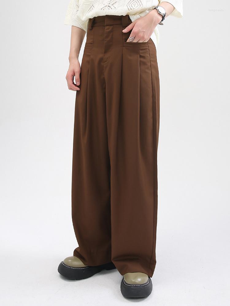 Men' Suits Wear 2023 Pants Men' Summer Korean Fashion Loose Personality Simple Solid Color Casual Male Trousers Vintage 2A3228, Black
Men' Suits Wear 2023 Pants Men' Summer Korean Fashion Loose Personality Simple Solid Color Casual Male Trousers Vintage 2A3228, Black