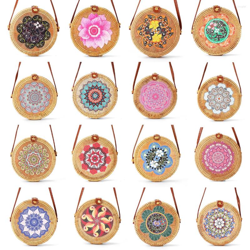 Evening Bags Round Straw Rattan For Women Handmade Woven Summer Beach Bag Ethnic Pattern Ladies Messenger Crossbody Shoulder, Bh4
Evening Bags Round Straw Rattan For Women Handmade Woven Summer Beach Bag Ethnic Pattern Ladies Messenger Crossbody Shoulder, Bh4