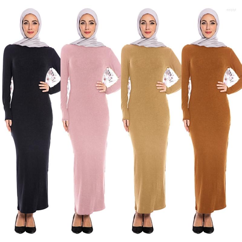 Ethnic Clothing Muslim Bodycon Abaya Women Long Sleeve Stretch Sheath Dress Maxi Islamic Pencil Robes Turkey Kaftan Party Casual Vestidos
Ethnic Clothing Muslim Bodycon Abaya Women Long Sleeve Stretch Sheath Dress Maxi Islamic Pencil Robes Turkey Kaftan Party Casual Vestidos