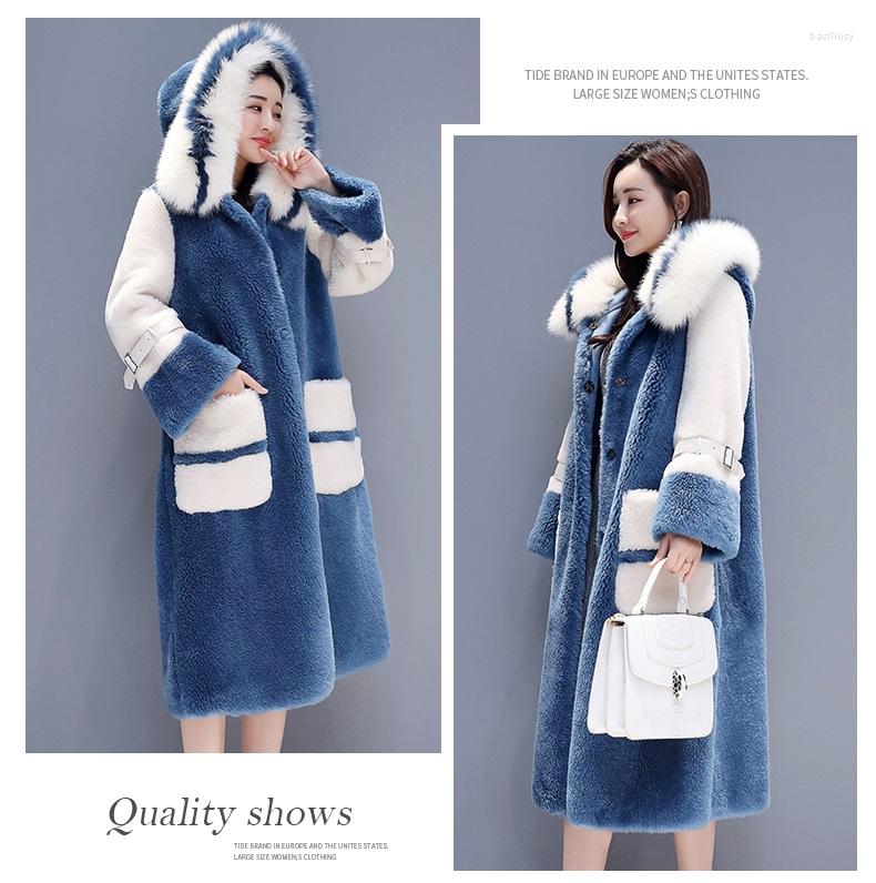 Women's Fur High Quality Faux Coats Winter Coat Women Luxury Clothes Plush Jacket With Fast, Blue
Women's Fur High Quality Faux Coats Winter Coat Women Luxury Clothes Plush Jacket With Fast, Blue