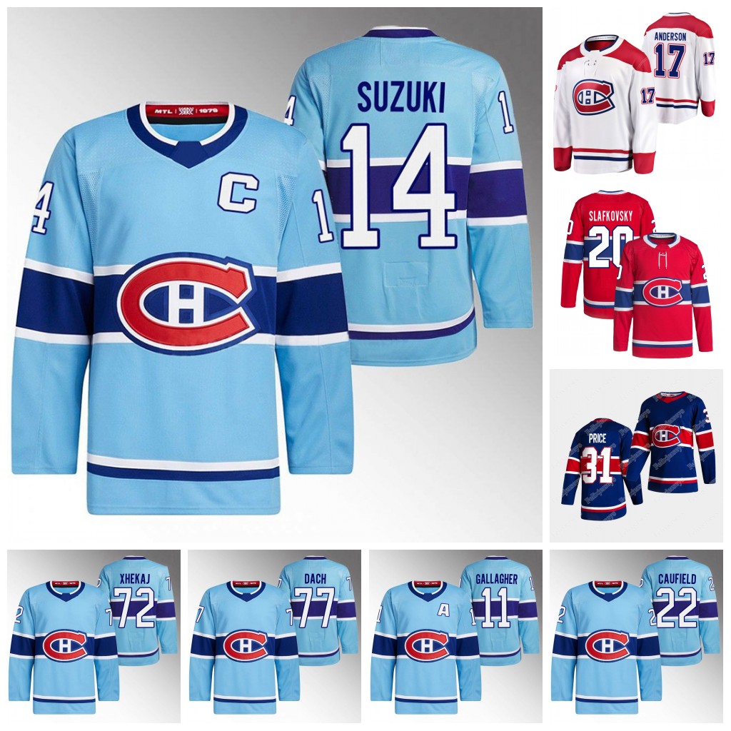 14 Nick Suzuki 2022-23 Reverse Retro Canadiens Jersey Cole Caufield Arber Xhekaj Kirby Dach Brendan Gallagher Carey Price Sean Monahan Anderson Jake Allen Drouin, Black
14 Nick Suzuki 2022-23 Reverse Retro Canadiens Jersey Cole Caufield Arber Xhekaj Kirby Dach Brendan Gallagher Carey Price Sean Monahan Anderson Jake Allen Drouin, Black