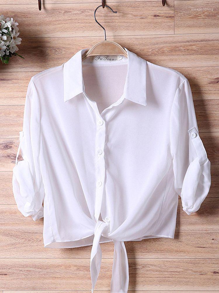Women' Knits 2022 Summer Half Sleeve Buttoned Up Shirt Coat Female Sun Protection All-match Thin Short Chiffon Cardigan ZY6477, Yellow
Women' Knits 2022 Summer Half Sleeve Buttoned Up Shirt Coat Female Sun Protection All-match Thin Short Chiffon Cardigan ZY6477, Yellow