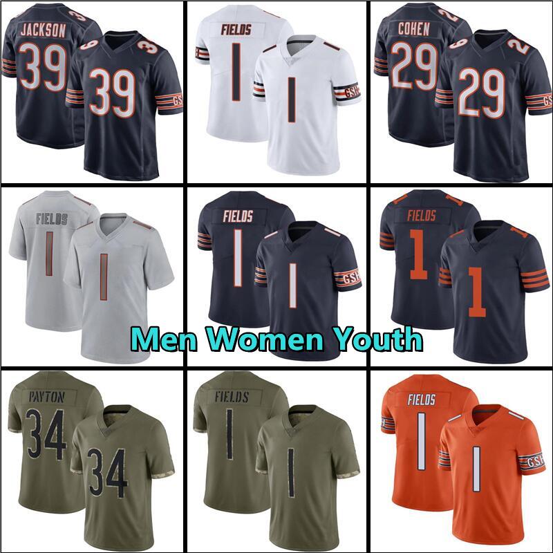 1 Justin Fields Jersey 34 Walter Payton 10 Chase Claypool Eddie Jackson David Montgomery Football Jersey 11 Darnell Mooney Brian Urlacher 29 Tarik Cohen mens womens, Men jersey
1 Justin Fields Jersey 34 Walter Payton 10 Chase Claypool Eddie Jackson David Montgomery Football Jersey 11 Darnell Mooney Brian Urlacher 29 Tarik Cohen mens womens, Men jersey
