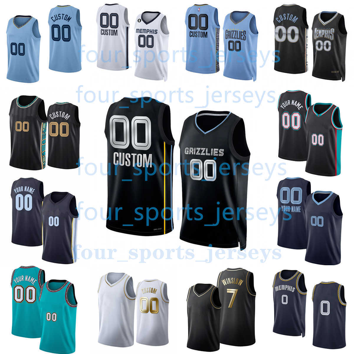Custom Printed 2023 New Basketball Jerseys Adams Green Morant Jackson Williams Clarke Konchar Aldama Brooks Tillman Roddy Terry Jones Williams Jersey
Custom Printed 2023 New Basketball Jerseys Adams Green Morant Jackson Williams Clarke Konchar Aldama Brooks Tillman Roddy Terry Jones Williams Jersey