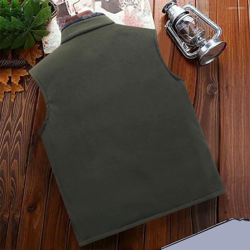 Men's Vests Trendy Men Coat Casual Plus Size Zipper Fleece Outwear Winter Waistcoat For Hiking, Black
Men's Vests Trendy Men Coat Casual Plus Size Zipper Fleece Outwear Winter Waistcoat For Hiking, Black