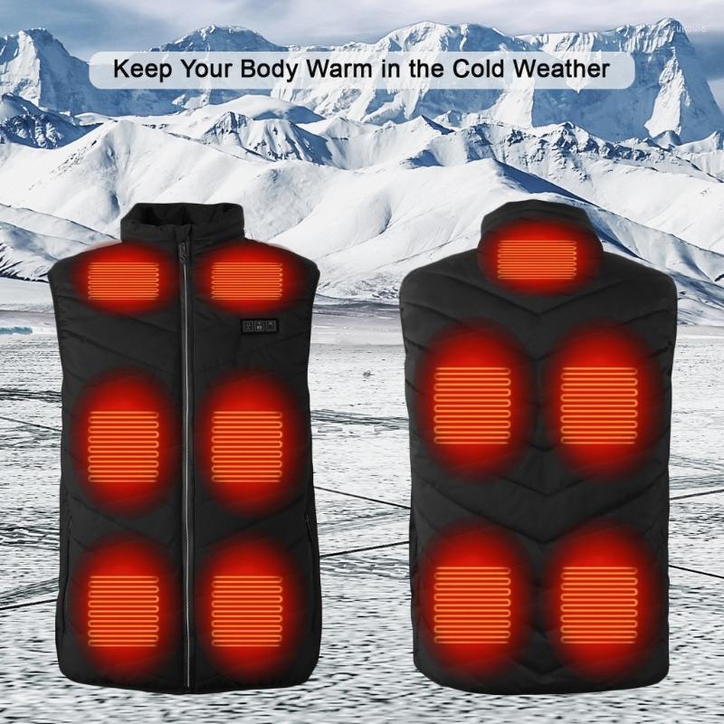 Men' Vests 15 Places Vest Men Women USB Heating Zip For JACKET Coat Thermal Clothing Winter Warm Waistcoat Not Included Battery, Black
Men' Vests 15 Places Vest Men Women USB Heating Zip For JACKET Coat Thermal Clothing Winter Warm Waistcoat Not Included Battery, Black