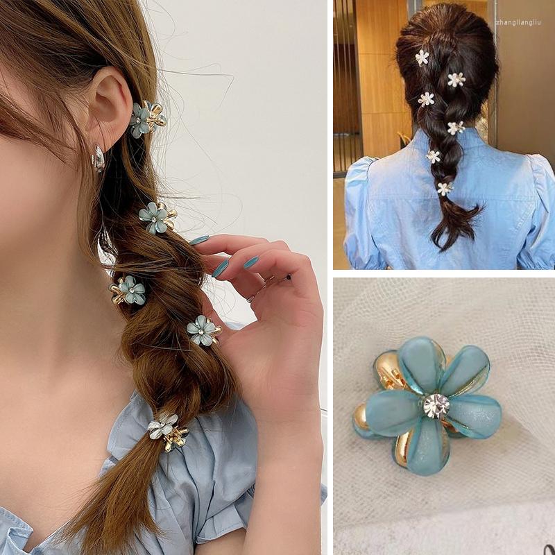 Hair Clips 4pcs/set Fashion Flower Small Claw Clip Girl Bangs Accessories Cute Headdress Jewelry Gift
Hair Clips 4pcs/set Fashion Flower Small Claw Clip Girl Bangs Accessories Cute Headdress Jewelry Gift
