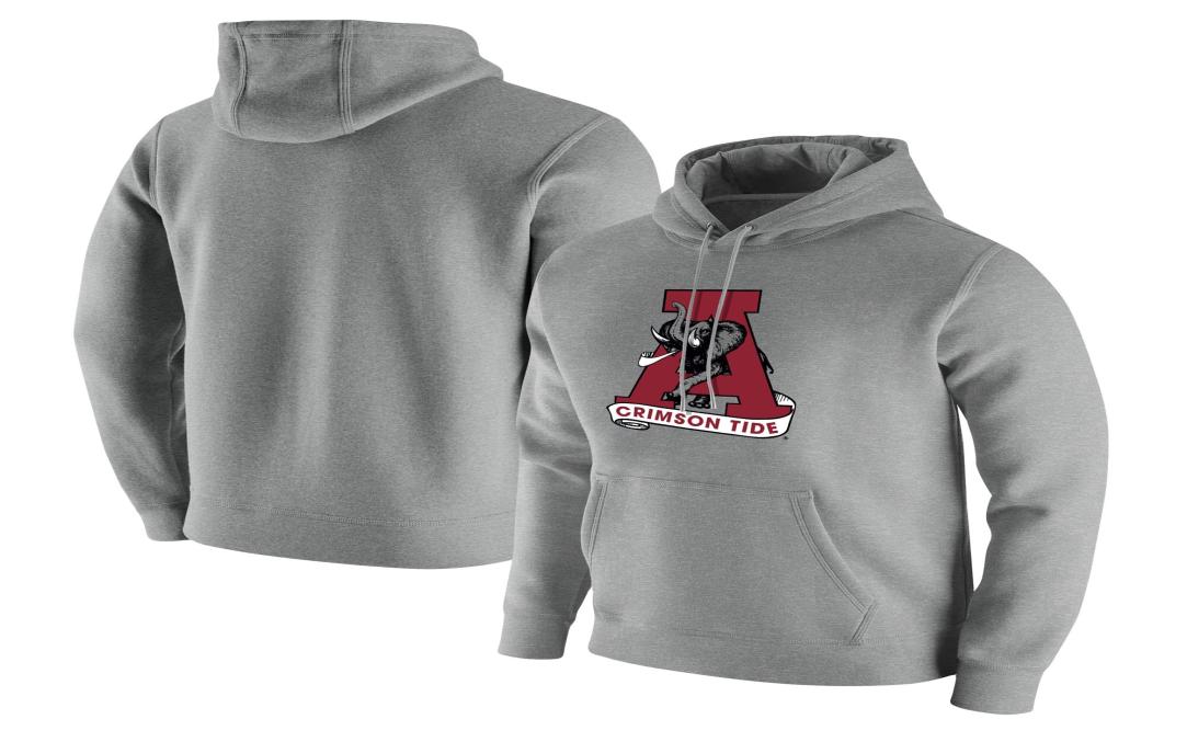 Alabama Crimson Tide Heathered Gray Logo Club Fleece Pullover Hoodie Florida Gators Royal mens Sweatshirt grey1384329, As pics
Alabama Crimson Tide Heathered Gray Logo Club Fleece Pullover Hoodie Florida Gators Royal mens Sweatshirt grey1384329, As pics