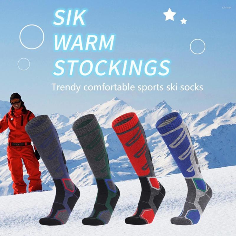Men's Socks 1 Pair Anti-Slip Moisture Matching Ribbed Cuffs Long Tube Sports Unisex Cotton Snowboard Cycling Ski For Outdoor, Dark blue
Men's Socks 1 Pair Anti-Slip Moisture Matching Ribbed Cuffs Long Tube Sports Unisex Cotton Snowboard Cycling Ski For Outdoor, Dark blue