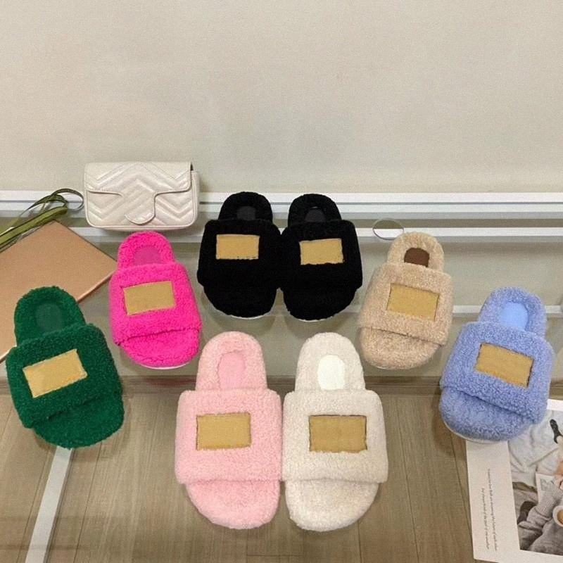 Slippers designer slippers autumn winter 2022 womens warm slippers fashion leather outsole small wool Joint brand series quality S2Xn# 
Slippers designer slippers autumn winter 2022 womens warm slippers fashion leather outsole small wool Joint brand series quality S2Xn#