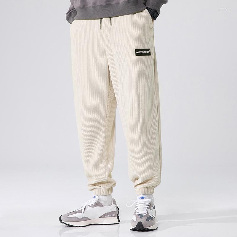 Men's Pants Men's Corduroy Casual Elastic Waist Business Fashion Straight Loose Trousers Male Black Khaki Blue -5XL
Men's Pants Men's Corduroy Casual Elastic Waist Business Fashion Straight Loose Trousers Male Black Khaki Blue -5XL