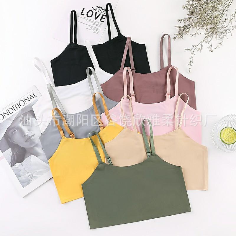Bustiers & Corsets Women's Seamless Top Soft Wireless Bra Comfortable Bralette Brazilian Underwear Girl Fitness Crop, Baise
Bustiers & Corsets Women's Seamless Top Soft Wireless Bra Comfortable Bralette Brazilian Underwear Girl Fitness Crop, Baise