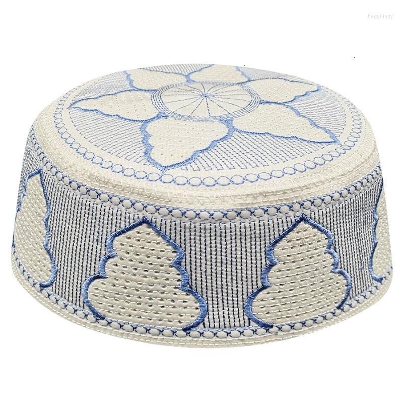 Ethnic Clothing Muslim Fashion Prayer Caps For Mens African Islamic Hats Kippot Blue Fine Embroidered Round Topi Kufi Jewish
Ethnic Clothing Muslim Fashion Prayer Caps For Mens African Islamic Hats Kippot Blue Fine Embroidered Round Topi Kufi Jewish