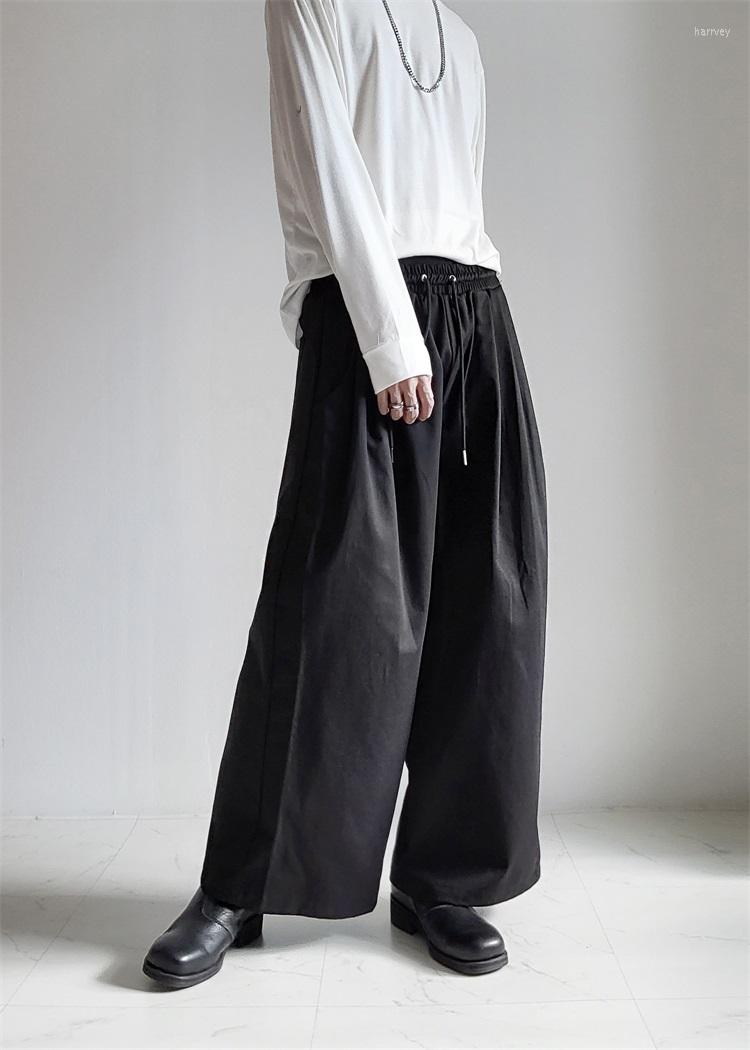 Men' Pants Men' Spring And Autumn Casual Loose Wide Leg Elastic Waist Large Fashion Trend Men, Black
Men' Pants Men' Spring And Autumn Casual Loose Wide Leg Elastic Waist Large Fashion Trend Men, Black
