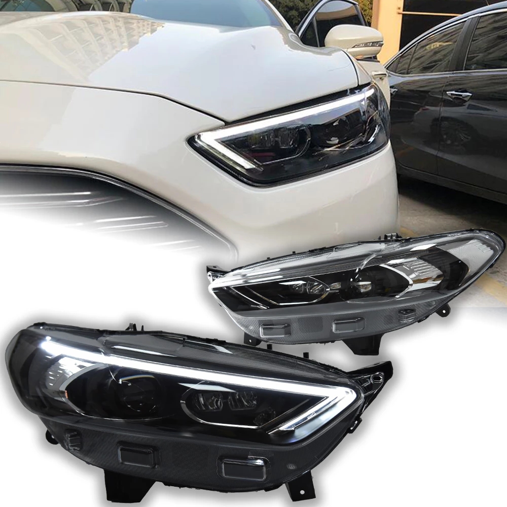 Car Styling Headlights for Ford Fusion Headlight Assembly 20 13-20 19 Mondeo LED Headlight Lens Auto Accessories