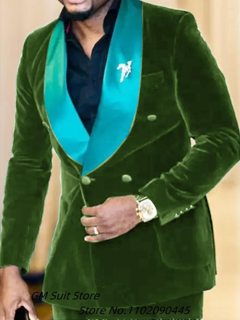 Men's Suits For Men Velvet Cyan Shawl Turndown Collar Tuxedos Double Breasted Male Costumes Groomsmen Clothing Wedding Party, Black
Men's Suits For Men Velvet Cyan Shawl Turndown Collar Tuxedos Double Breasted Male Costumes Groomsmen Clothing Wedding Party, Black