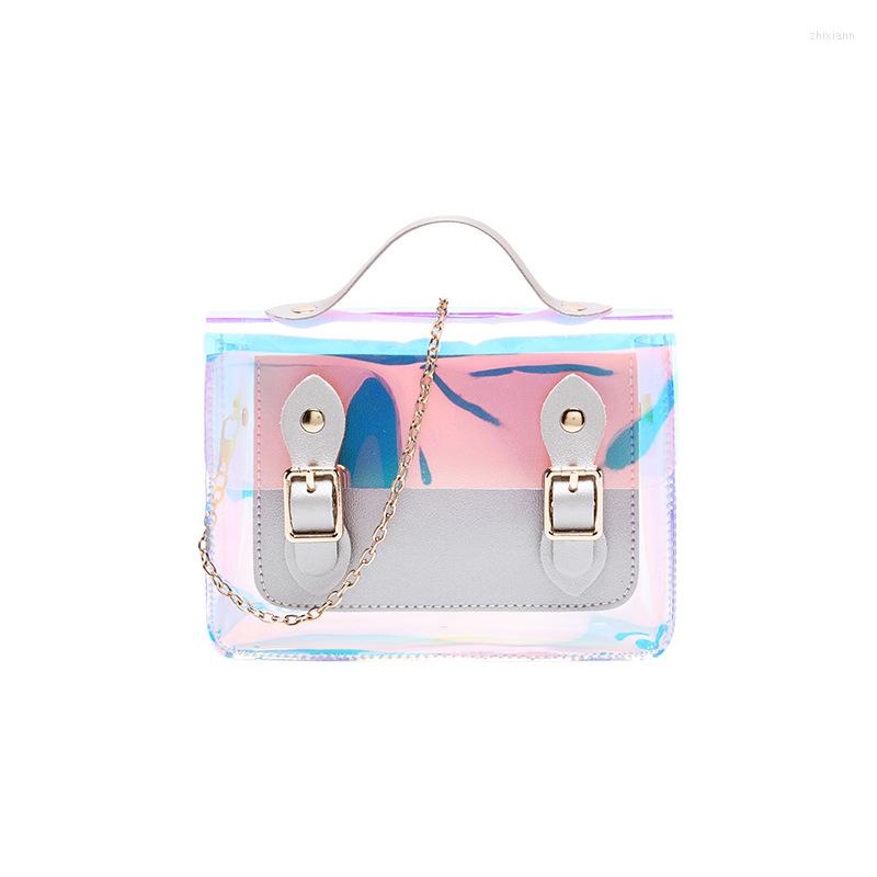 Evening Bags Laser Crossbody Bag For Women Transparent Leather Chain Fashion Wild Mini Shoulder Messenger PVC Small Tote 2022, Black
Evening Bags Laser Crossbody Bag For Women Transparent Leather Chain Fashion Wild Mini Shoulder Messenger PVC Small Tote 2022, Black