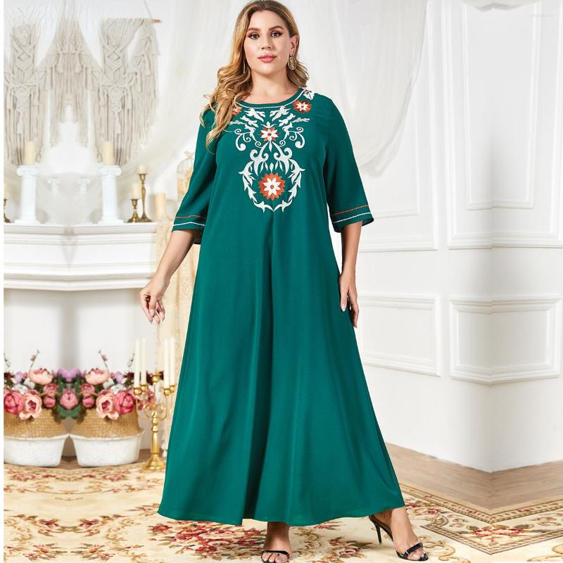 Ethnic Clothing Eid Abaya Kaftan Dubai Muslim Fashion Hijab Dress Islam Maxi Dresses For Women Ramadan Robe Femme Musulmane Vestido 4XL
Ethnic Clothing Eid Abaya Kaftan Dubai Muslim Fashion Hijab Dress Islam Maxi Dresses For Women Ramadan Robe Femme Musulmane Vestido 4XL