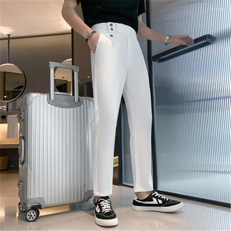 Men's Suits Mens Summer Pants Fashion Design High Waist 36 Social Trousers For Men Clothing Slim Fit Casual Wear White Pantalones 2022, Black pants
Men's Suits Mens Summer Pants Fashion Design High Waist 36 Social Trousers For Men Clothing Slim Fit Casual Wear White Pantalones 2022, Black pants