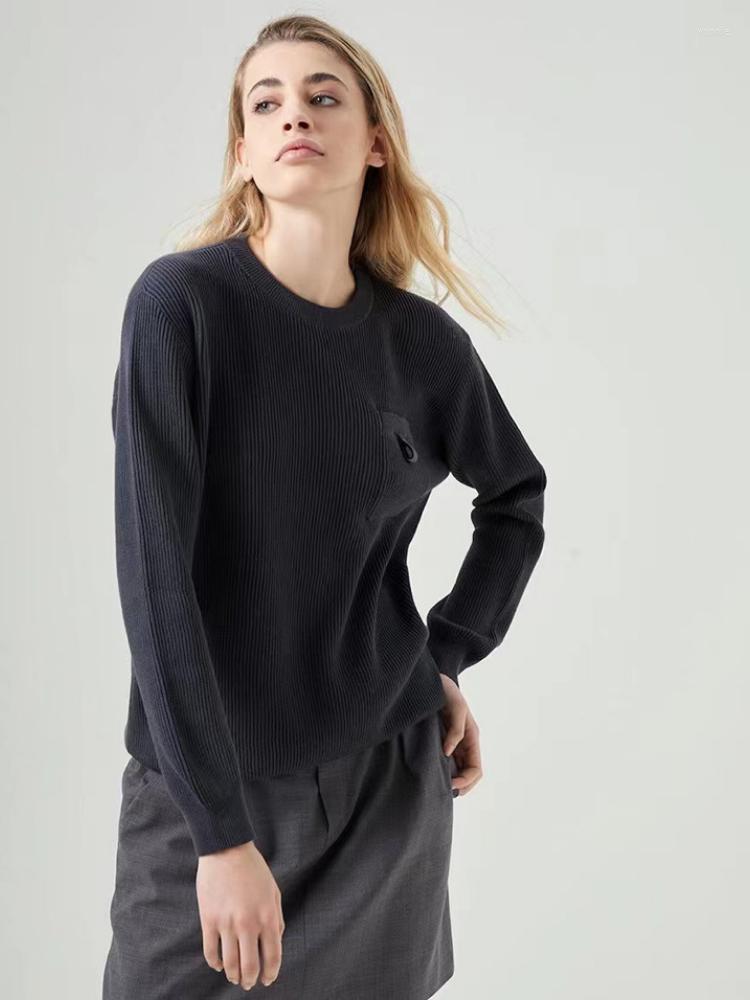 Women' Sweaters Women Sweater 2022 Fall/Winter Casual Simple Black Singed Cotton Rib Beaded Crew Neck Knit Top, Dark gray
Women' Sweaters Women Sweater 2022 Fall/Winter Casual Simple Black Singed Cotton Rib Beaded Crew Neck Knit Top, Dark gray