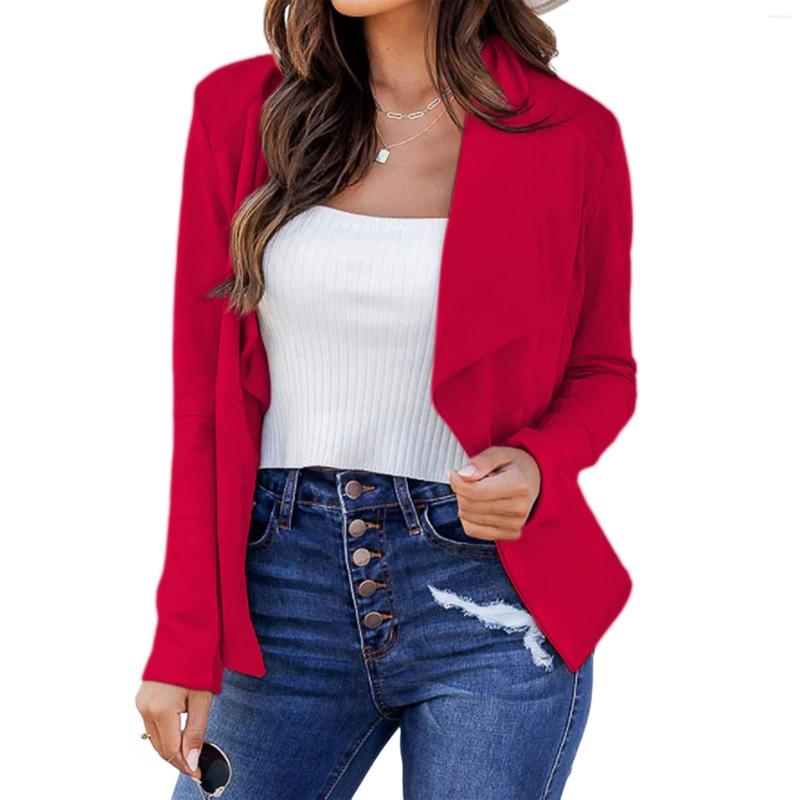 Women' Suits Womens Casual Solid Color Long Sleeve Work Office Suit Jacket Coat Business Short, Black
Women' Suits Womens Casual Solid Color Long Sleeve Work Office Suit Jacket Coat Business Short, Black