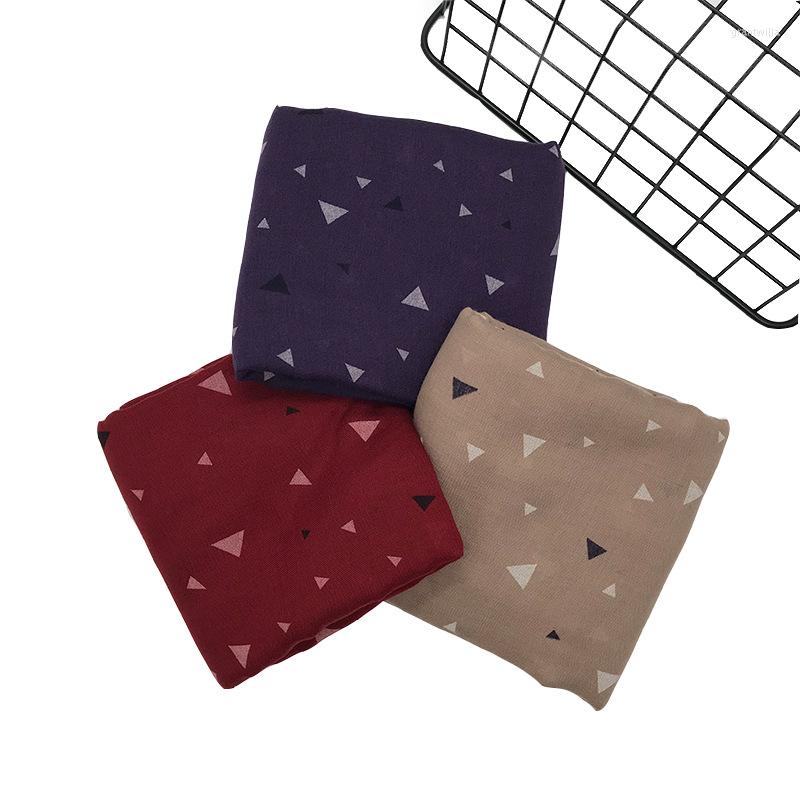 Scarves 2022 Soft Triangle Print Shawl Long Muslim Geometry Wrap Hijab Muffler 9 Color
Scarves 2022 Soft Triangle Print Shawl Long Muslim Geometry Wrap Hijab Muffler 9 Color