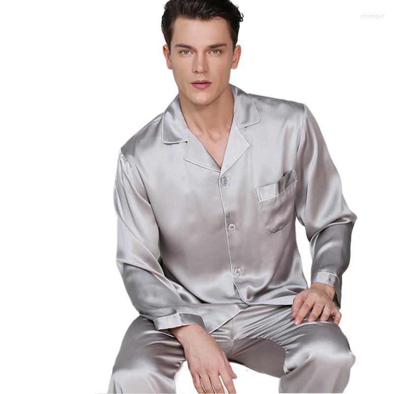 Men's Sleepwear Pajamas Long Luxury For Pieces Color Sleeve Nightwear Suit Silk Sleeping Solid Male Two Men's, Black
Men's Sleepwear Pajamas Long Luxury For Pieces Color Sleeve Nightwear Suit Silk Sleeping Solid Male Two Men's, Black