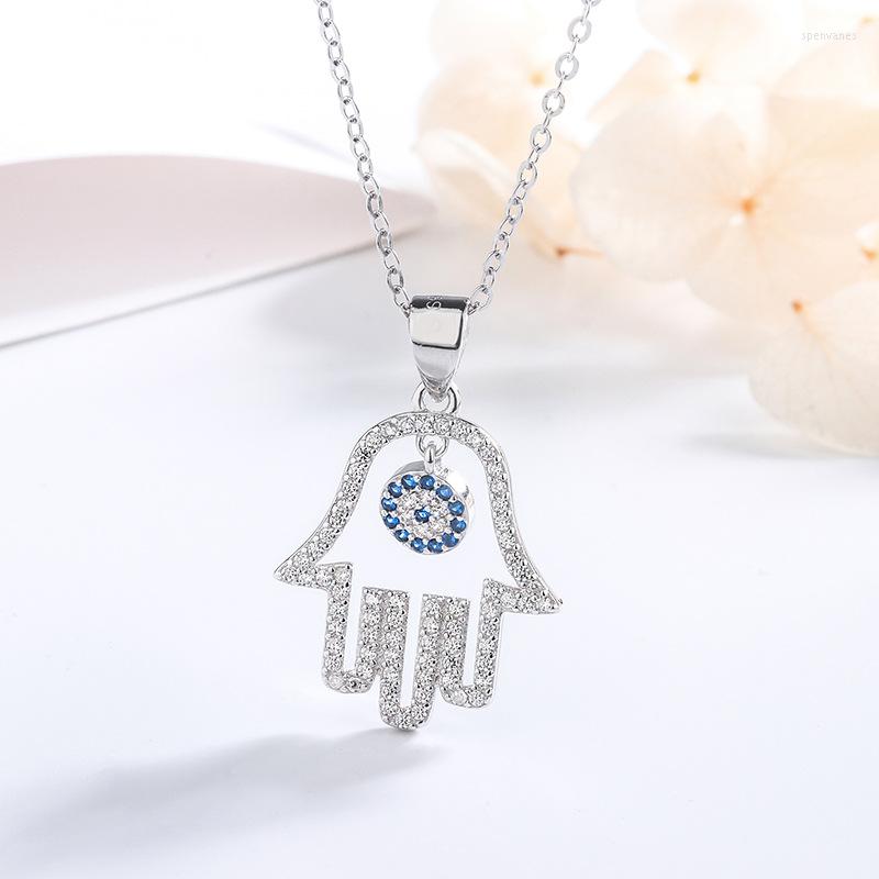 Chains Sterling Silver 925 Hands And Eyes Pendant Neckalce For Woman Choker Necklace
Chains Sterling Silver 925 Hands And Eyes Pendant Neckalce For Woman Choker Necklace